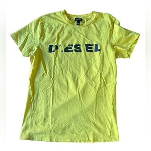 Diesel Woman’s Peel Away puff print Logo T
